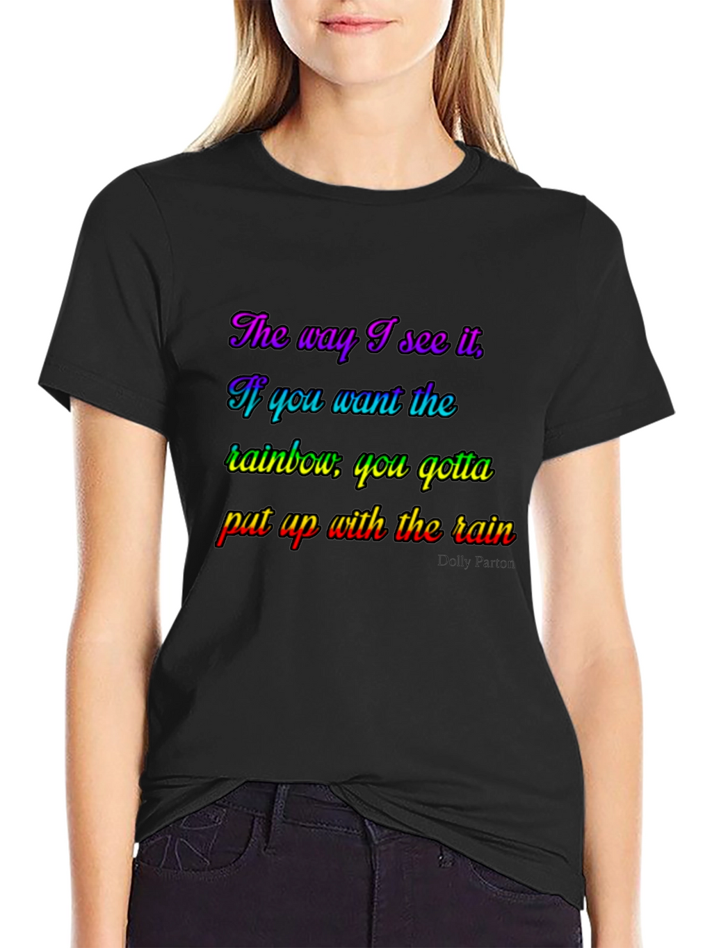 Rainbow Inspirational T-Shirt