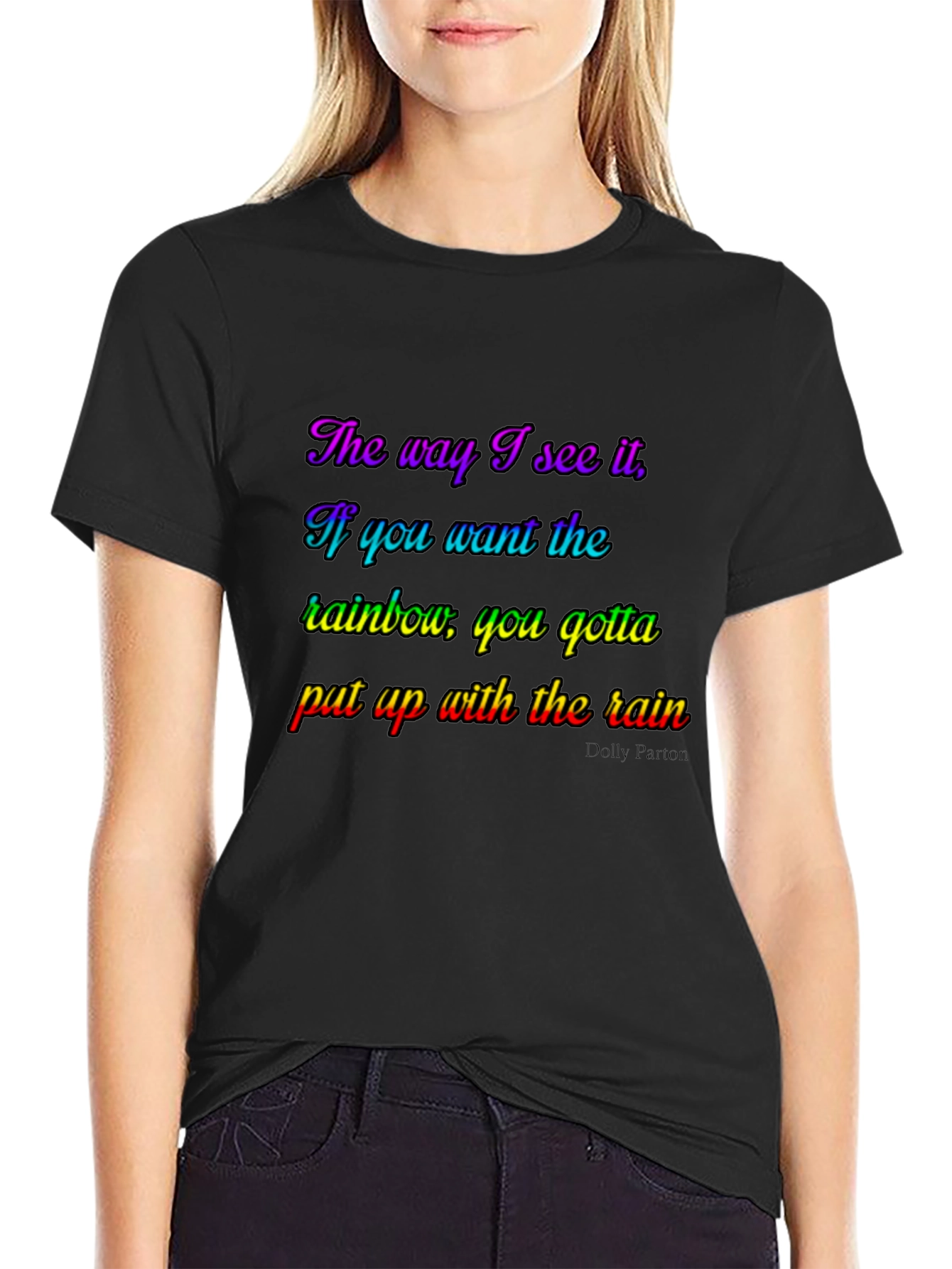 Rainbow Inspirational T-Shirt