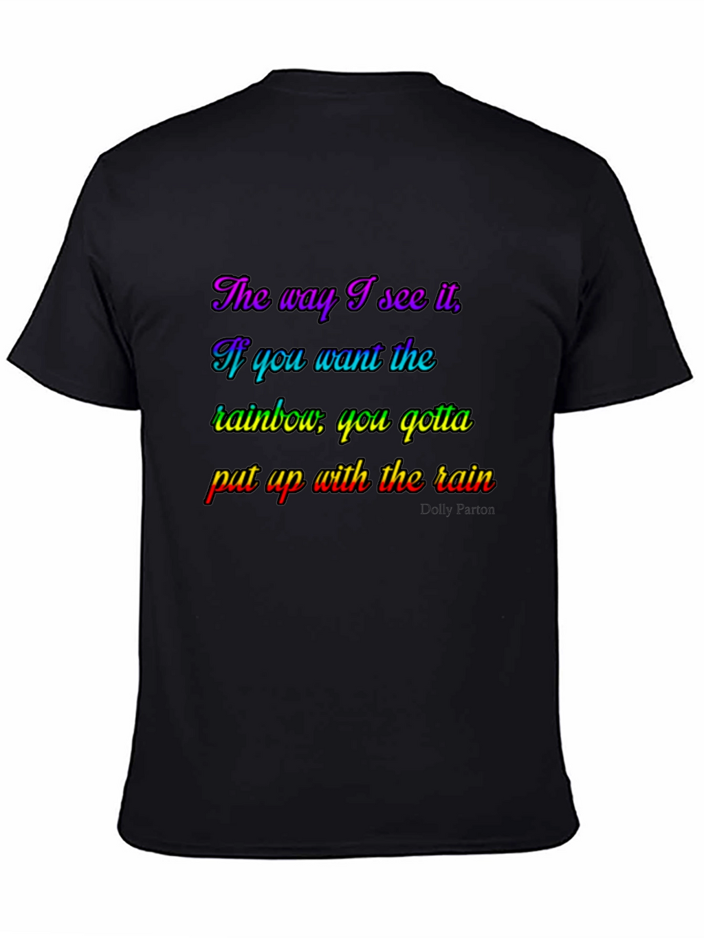 Rainbow Inspirational T-Shirt