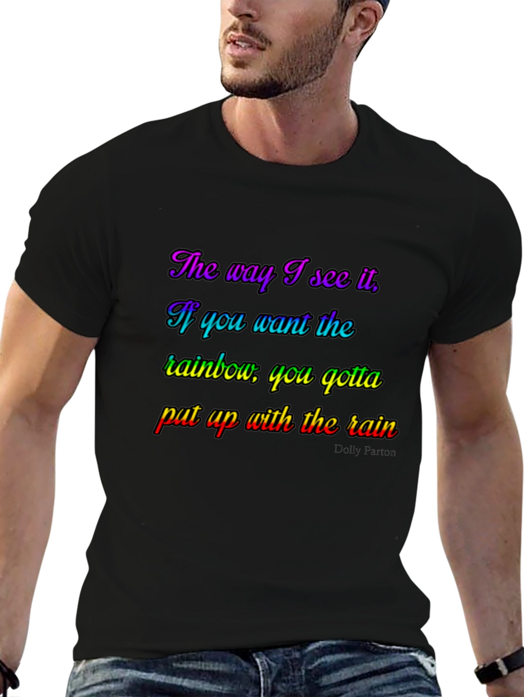 Rainbow Inspirational T-Shirt