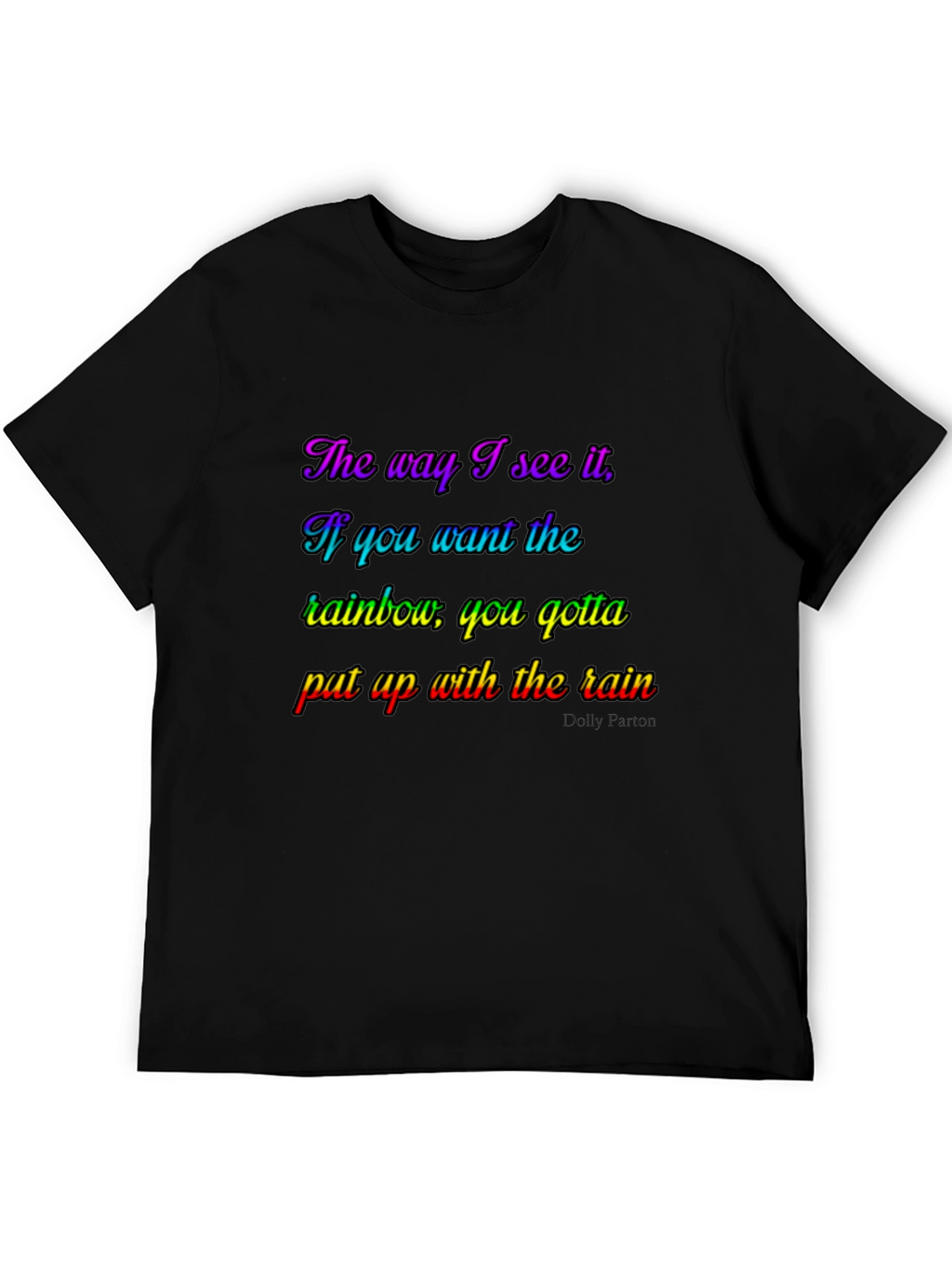 Rainbow Inspirational T-Shirt