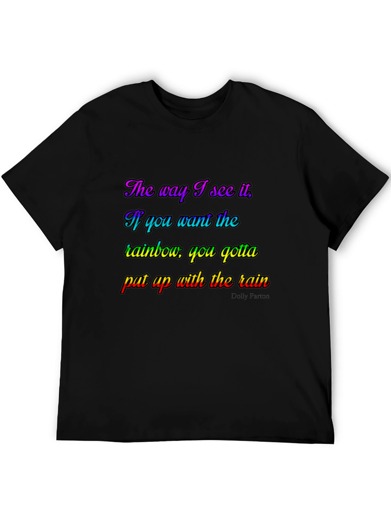 Rainbow Inspirational T-Shirt
