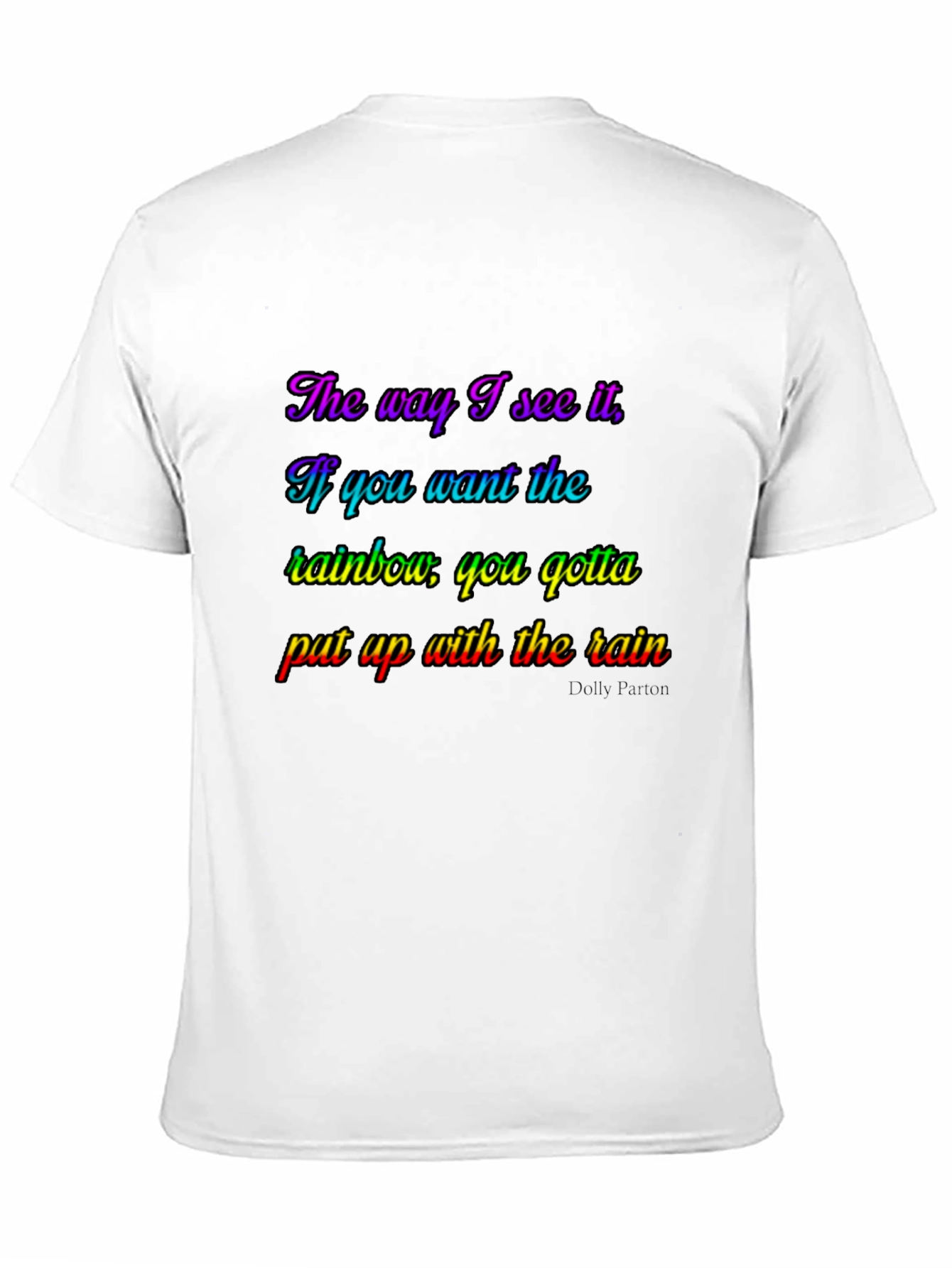 Rainbow Inspirational T-Shirt