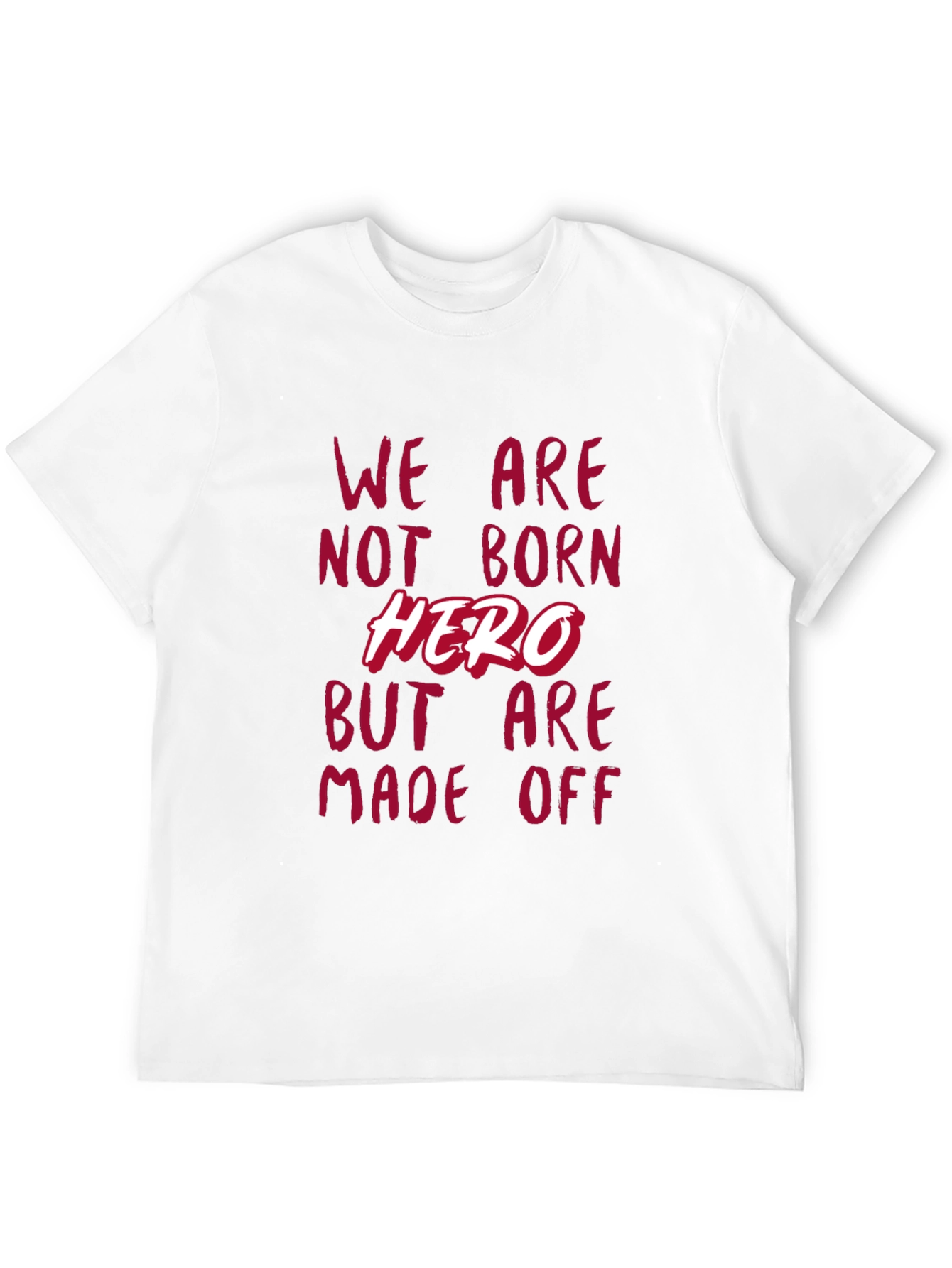 Hero Made Off Mens Black T-Shirt