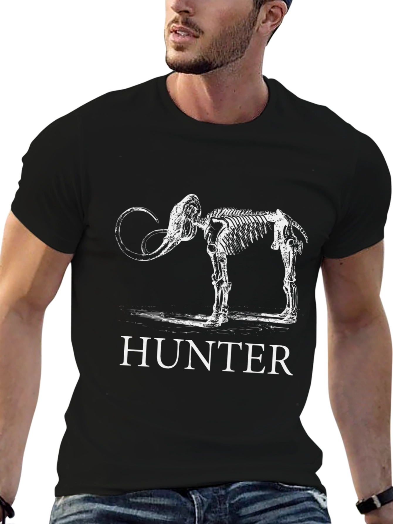 Hunter Mammoth Skeleton Graphic Tee