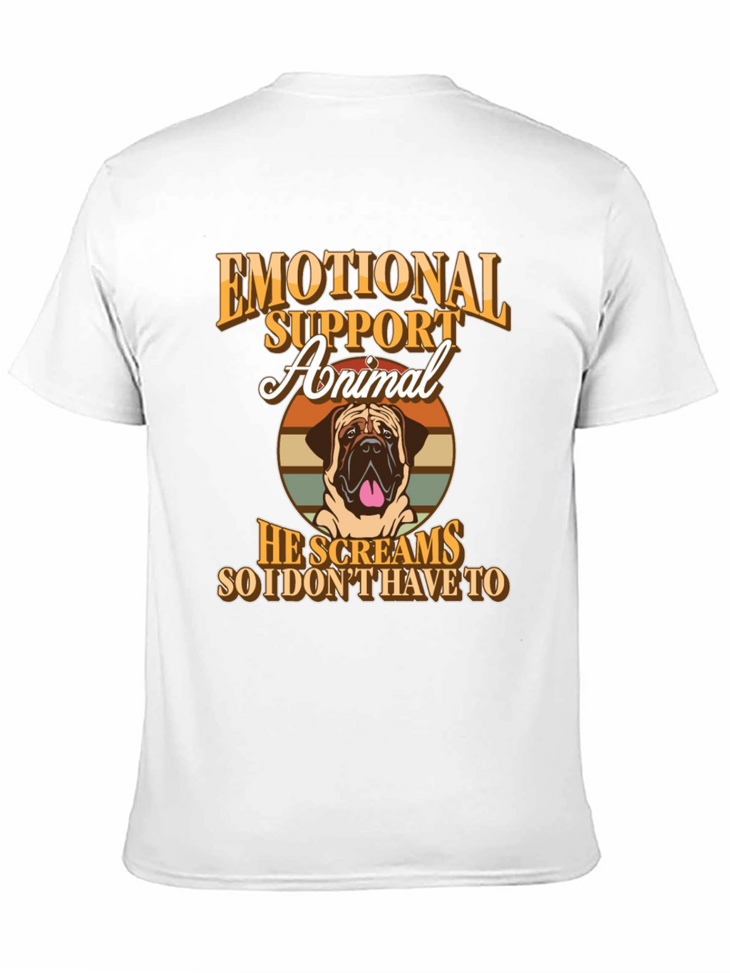 Emotional Support Animal T-Shirt - Dog Lover Tee
