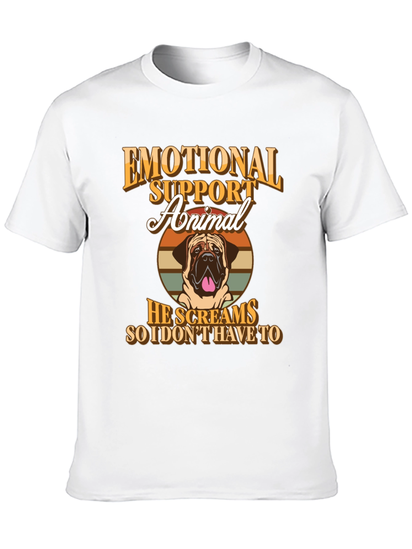 Emotional Support Animal T-Shirt - Dog Lover Tee