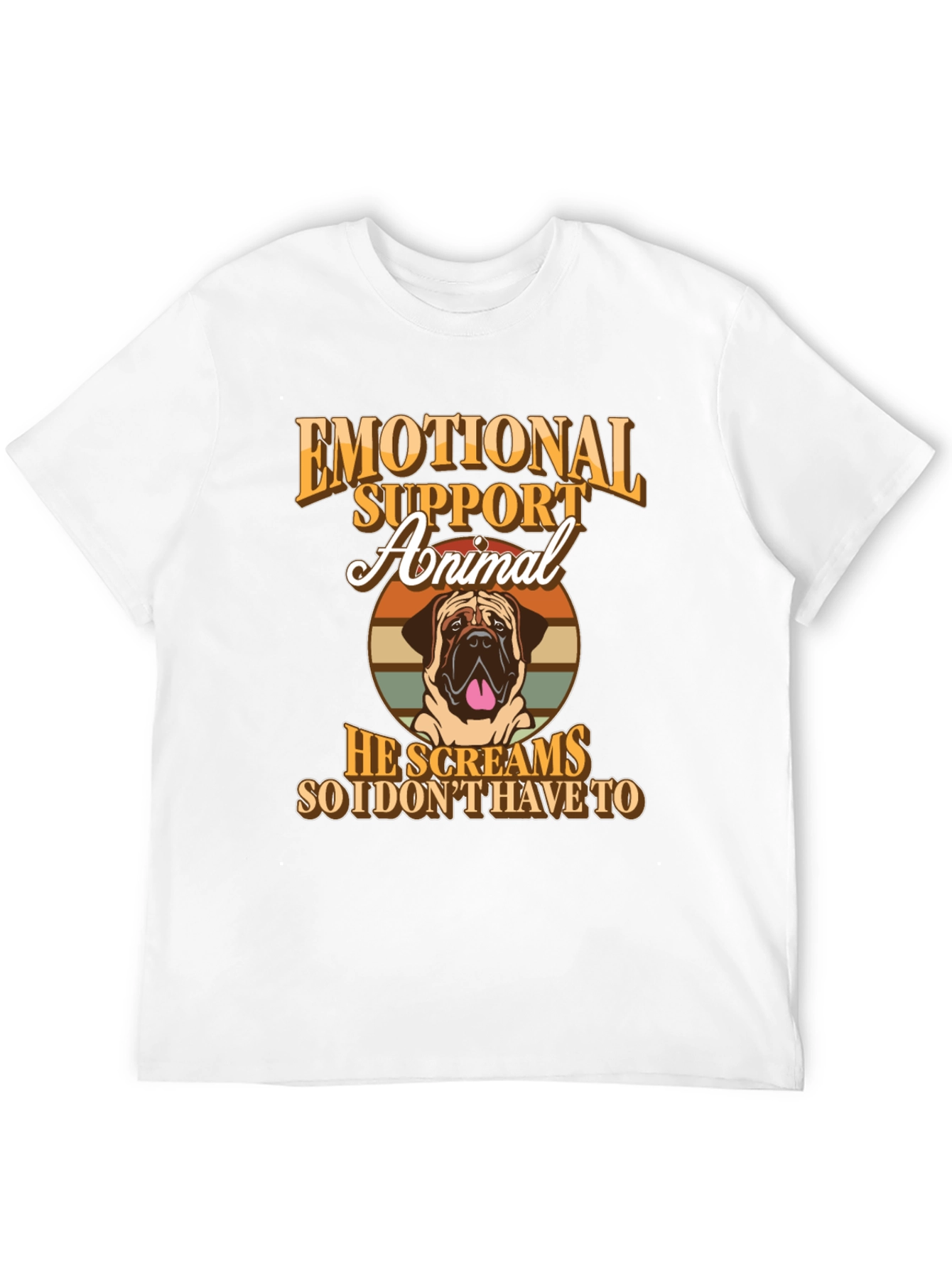 Emotional Support Animal T-Shirt - Dog Lover Tee
