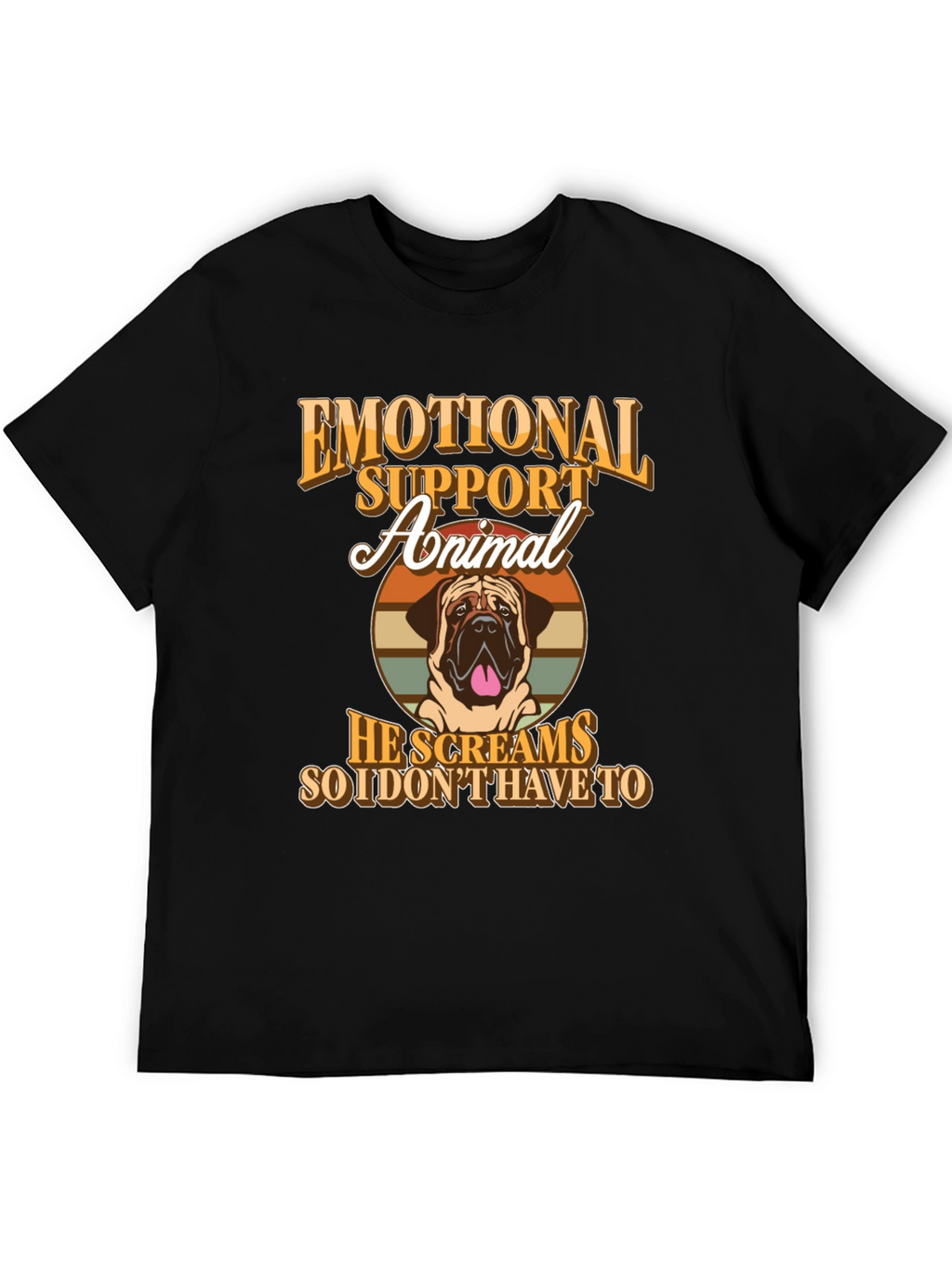 Emotional Support Animal T-Shirt - Dog Lover Tee