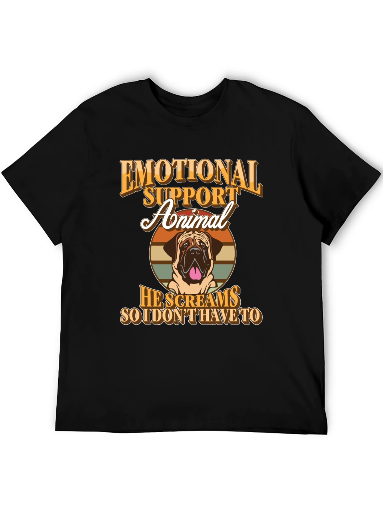 Emotional Support Animal T-Shirt - Dog Lover Tee