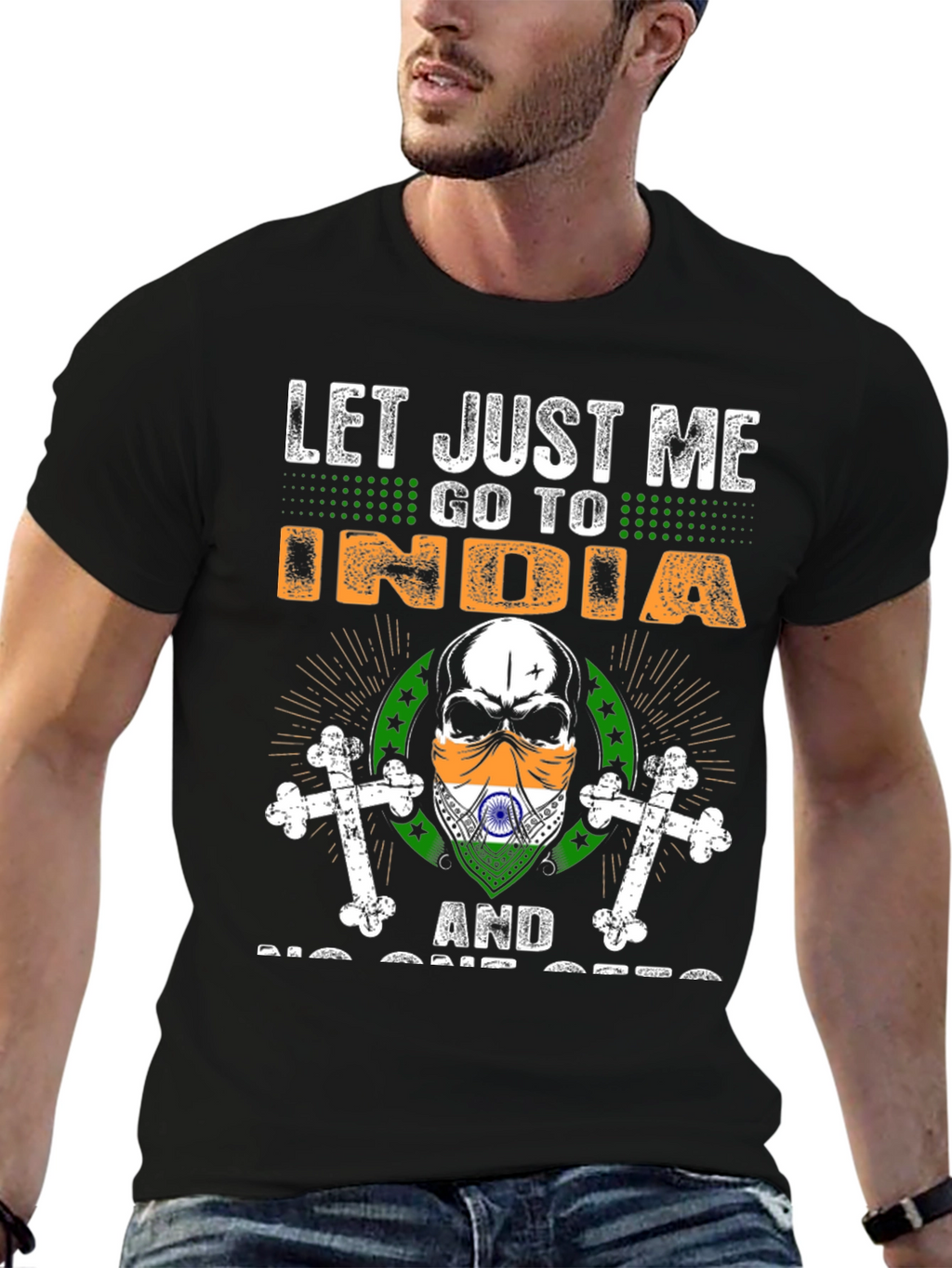 Let Me Go To India Graphic T-Shirt