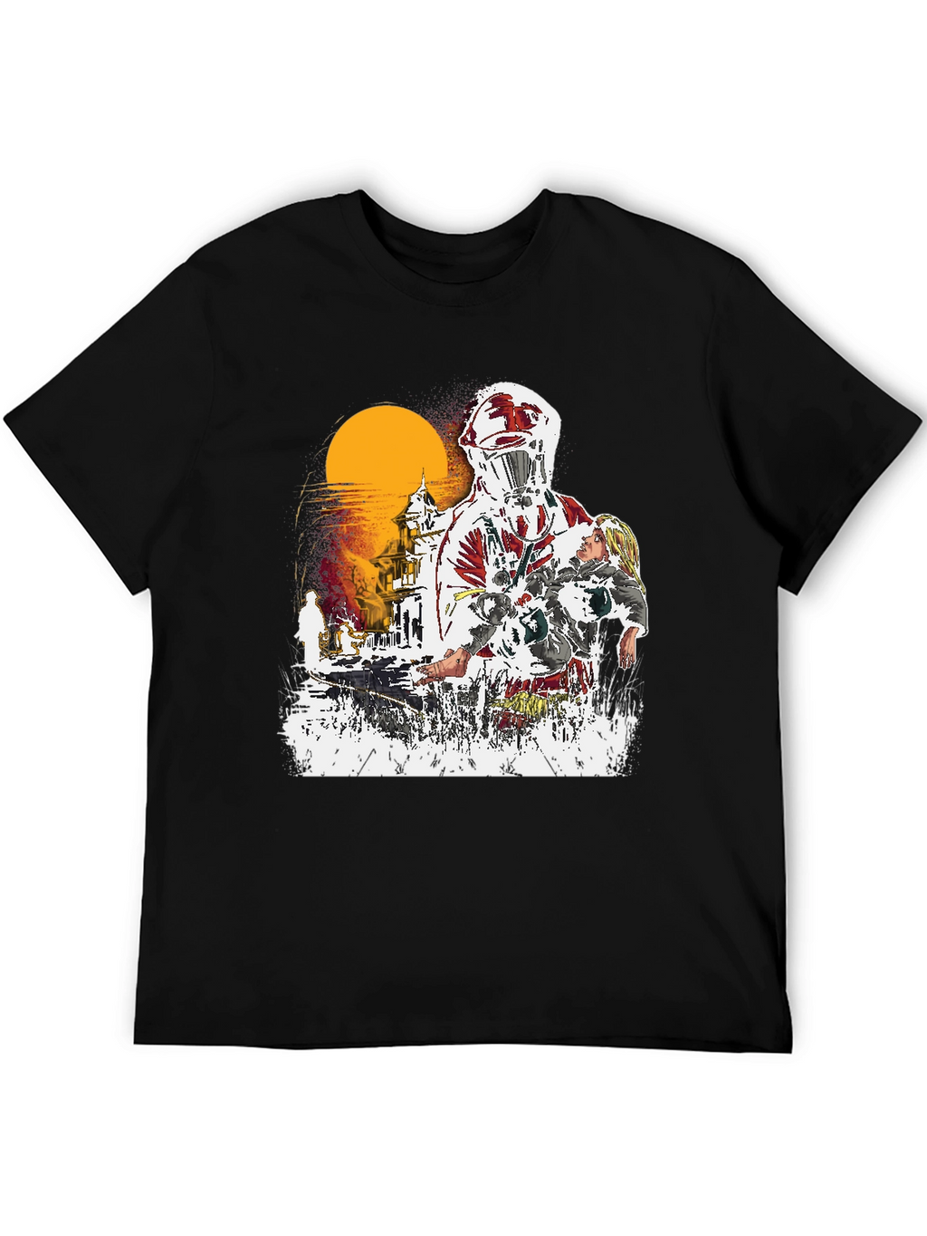 Sci-fi Horror Graphic Tee - Rescue
