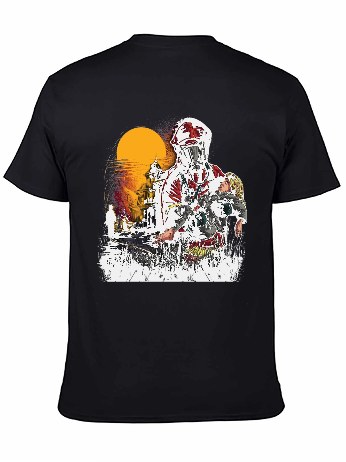 Sci-fi Horror Graphic Tee - Rescue