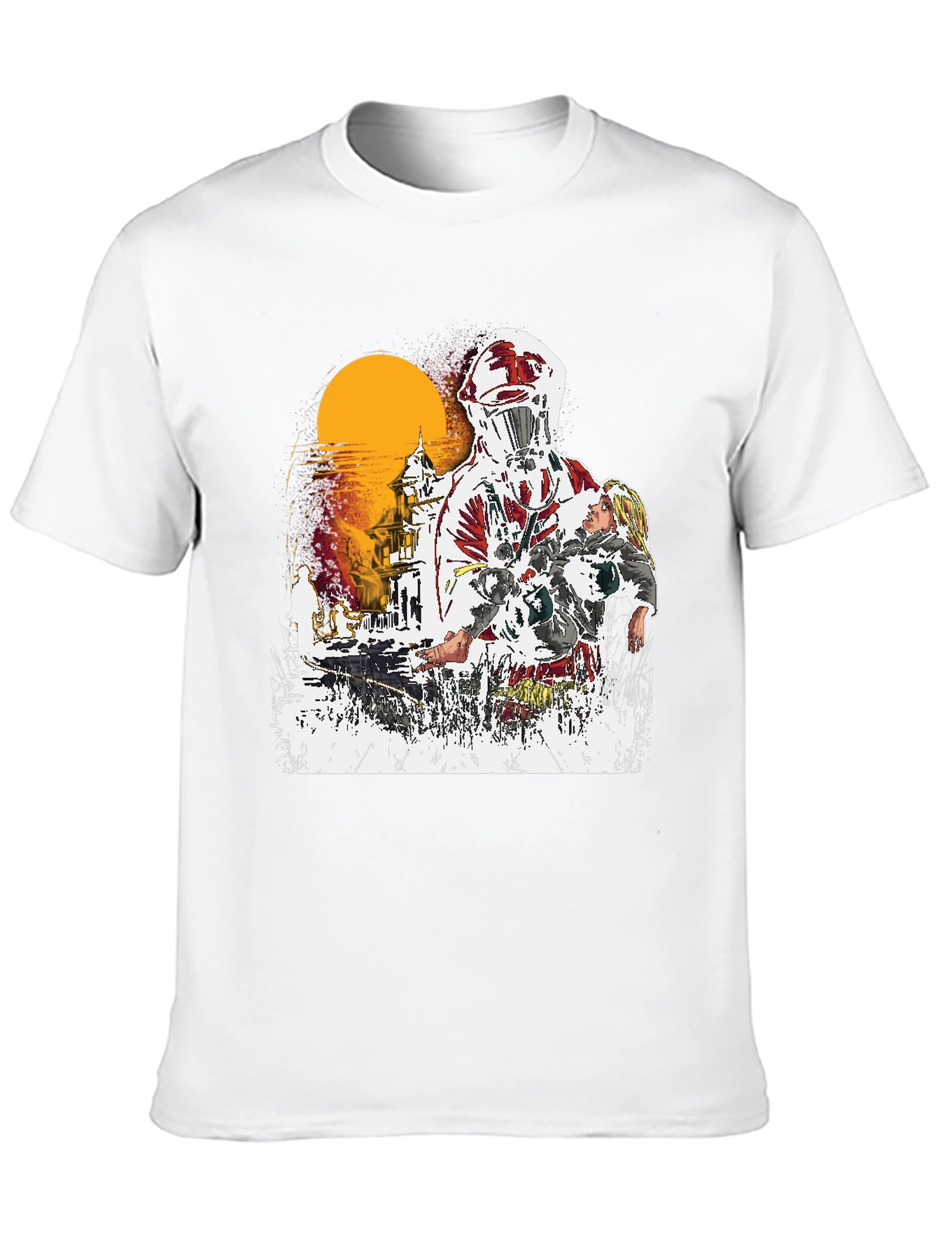 Sci-fi Horror Graphic Tee - Rescue