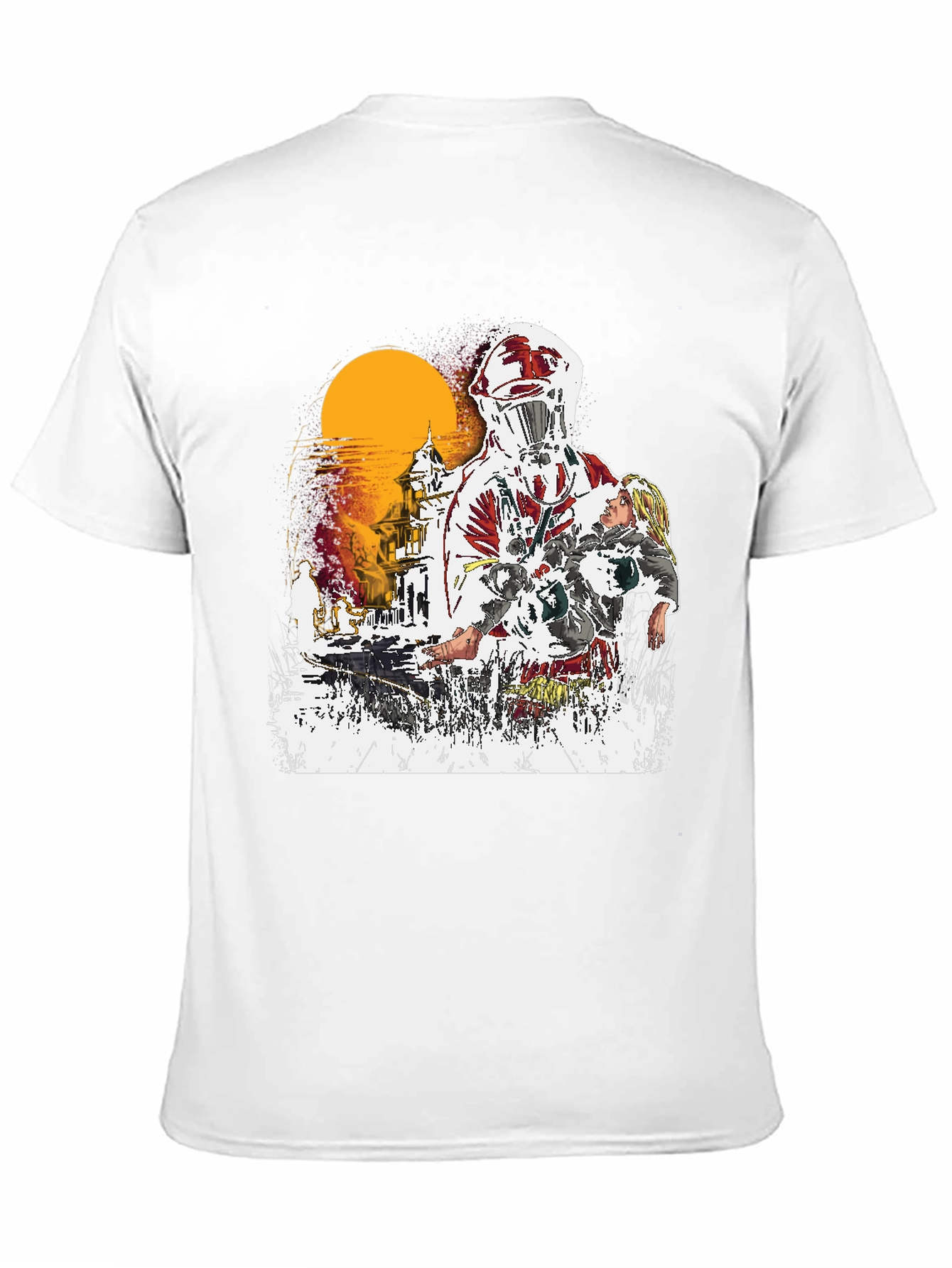 Sci-fi Horror Graphic Tee - Rescue