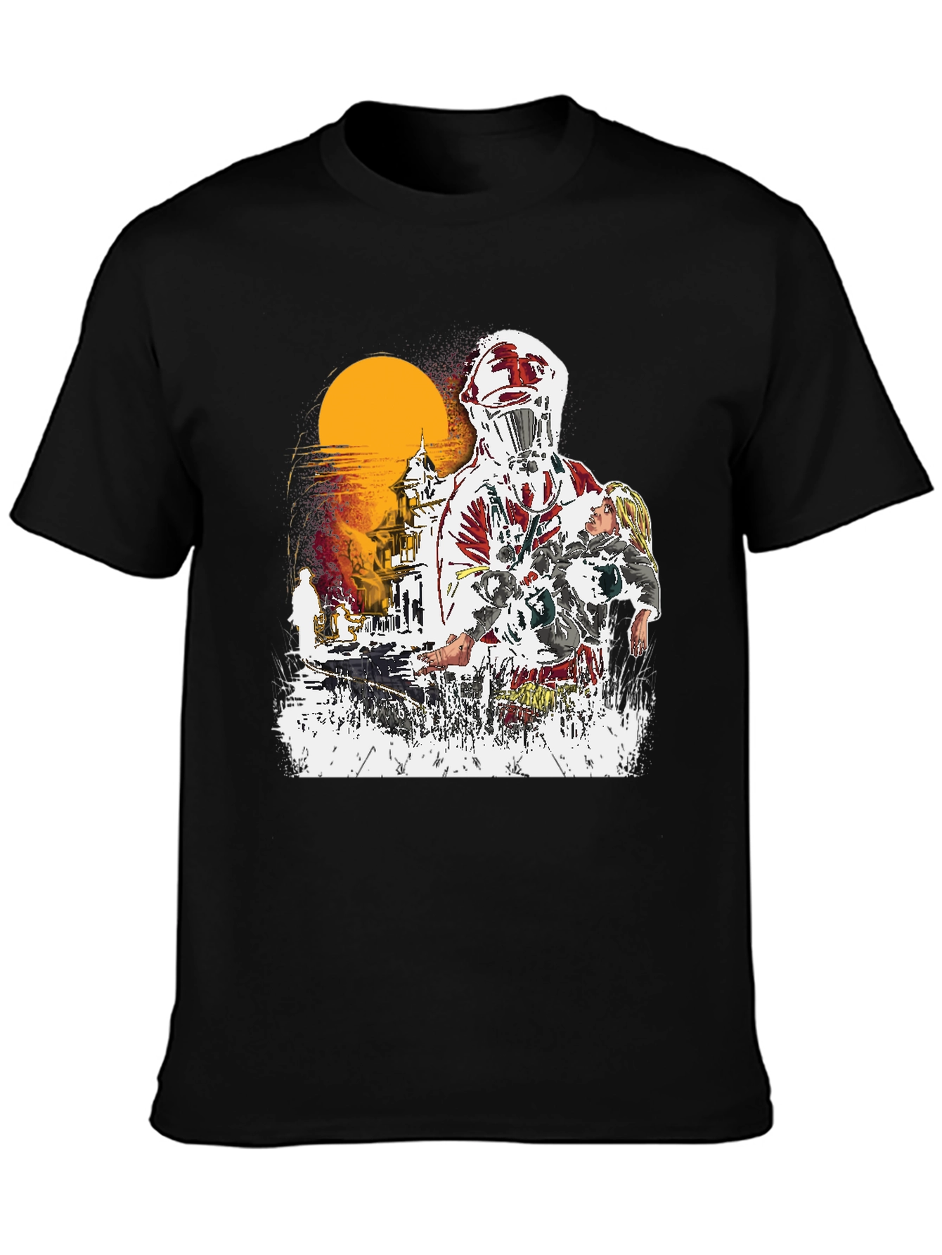 Sci-fi Horror Graphic Tee - Rescue