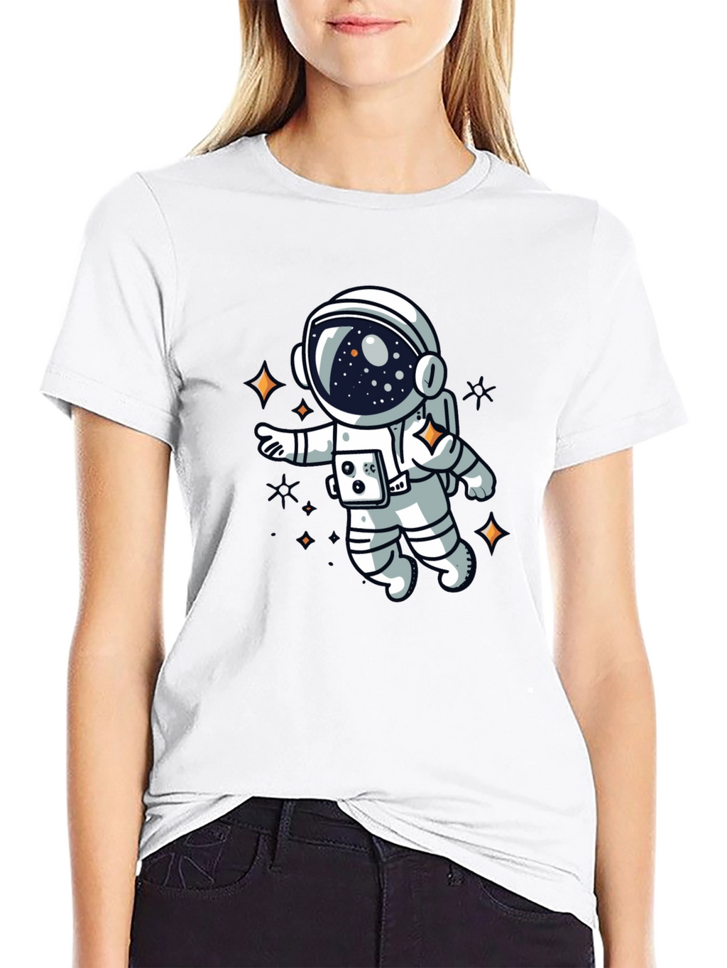 Astronaut Graphic T-Shirt - Space Adventure