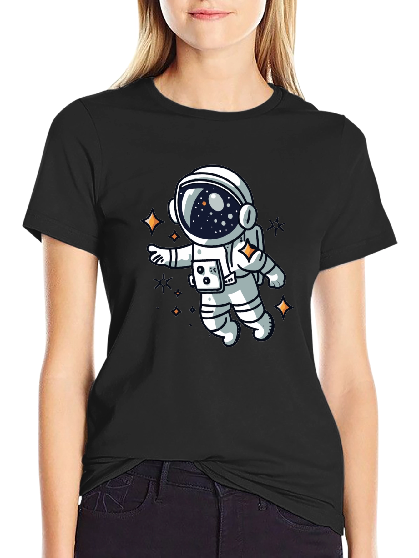 Astronaut Graphic T-Shirt - Space Adventure