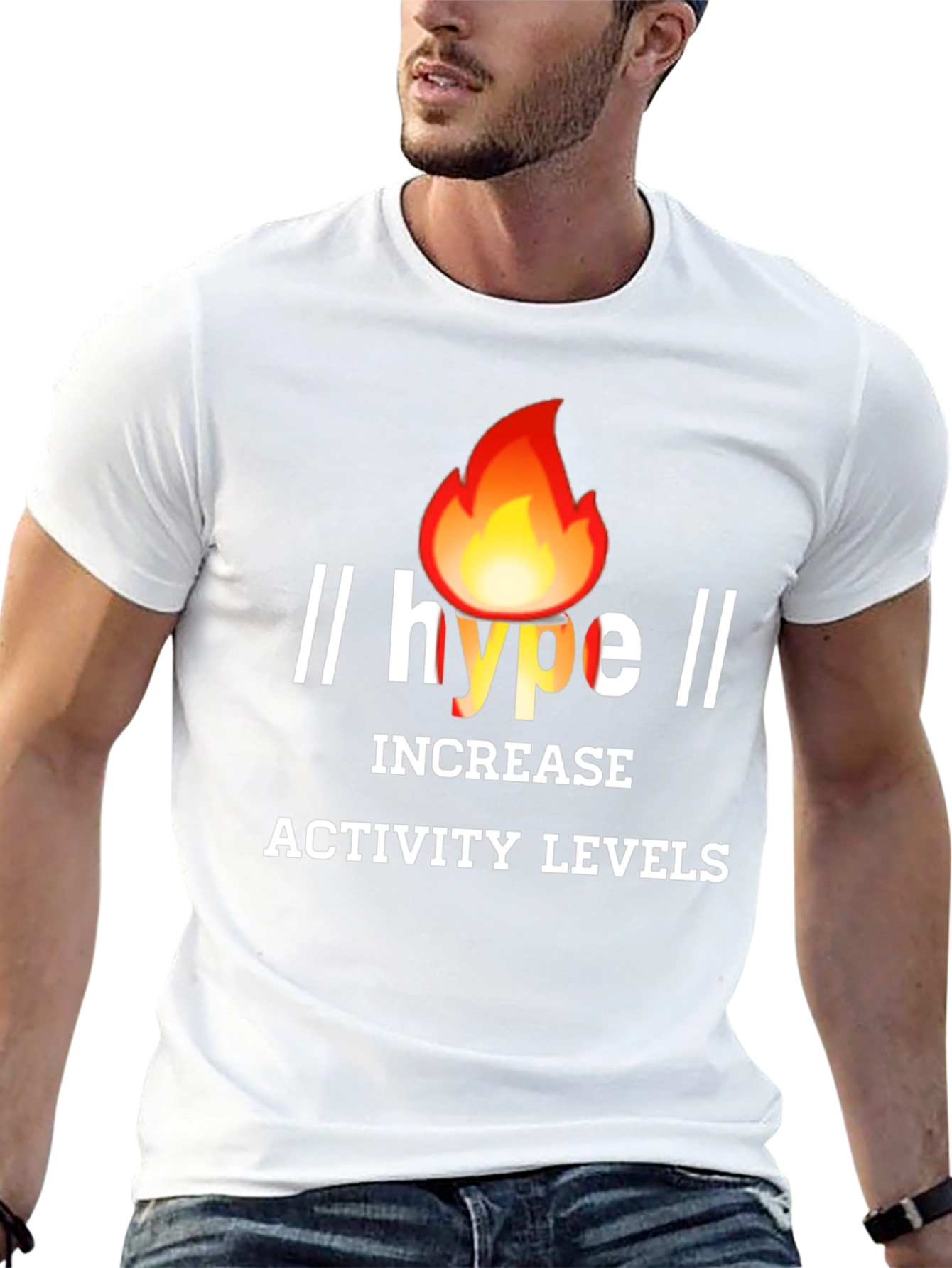 Hype Increase Activity Levels Graphic Tee