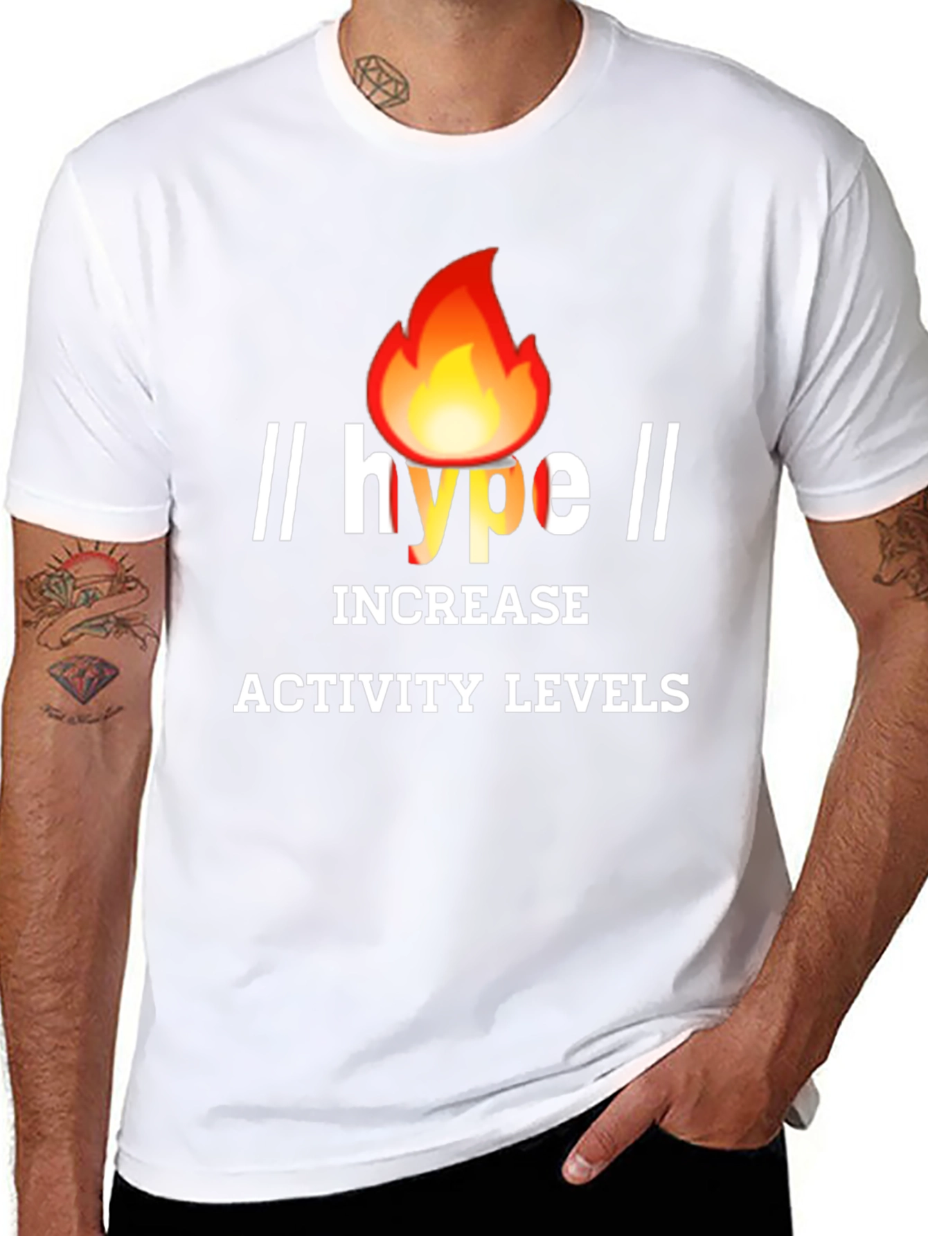 Hype Increase Activity Levels Graphic Tee