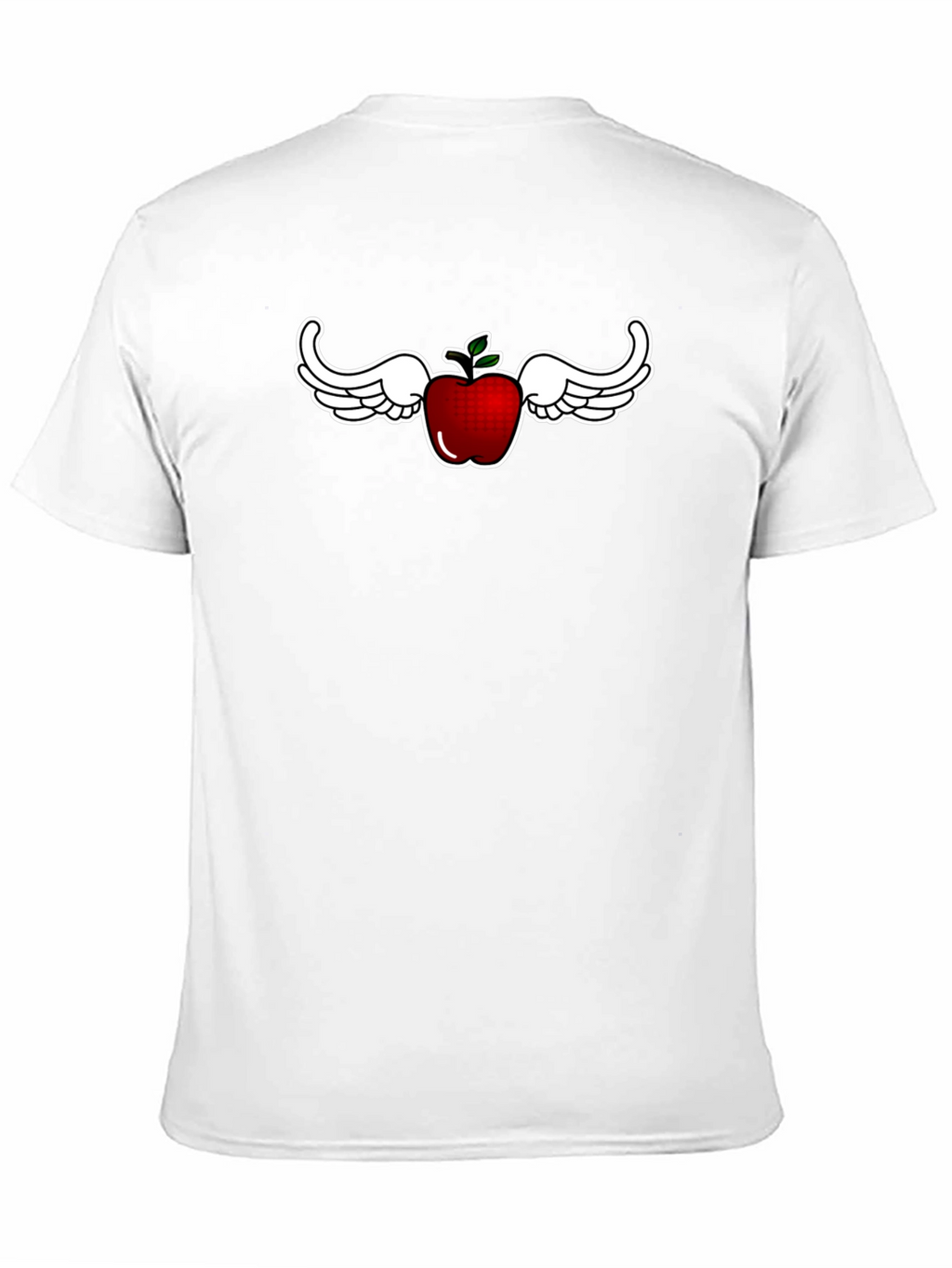 Whimsical Flying Apple Graphic Tee