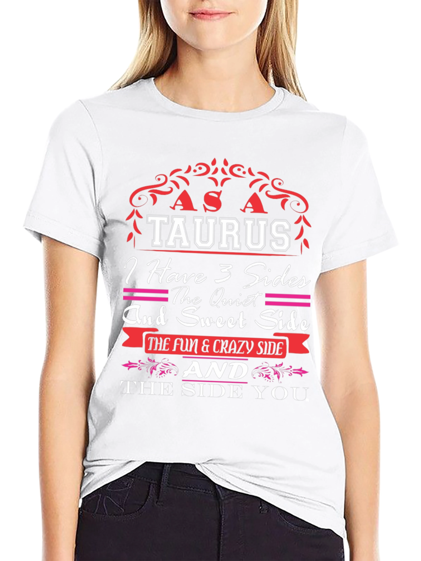 Taurus Zodiac Graphic Tee - 3 Sides