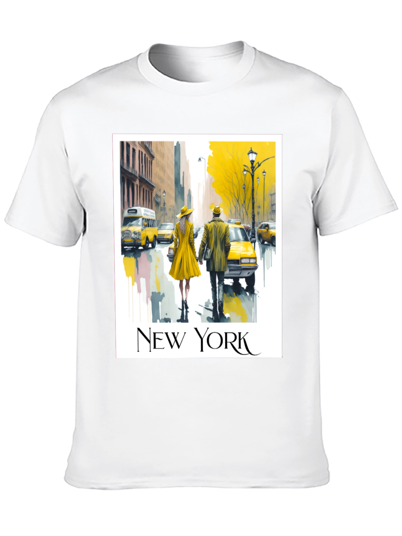 New York Cityscape Graphic Tee