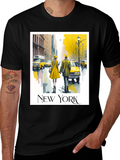 New York Cityscape Graphic Tee