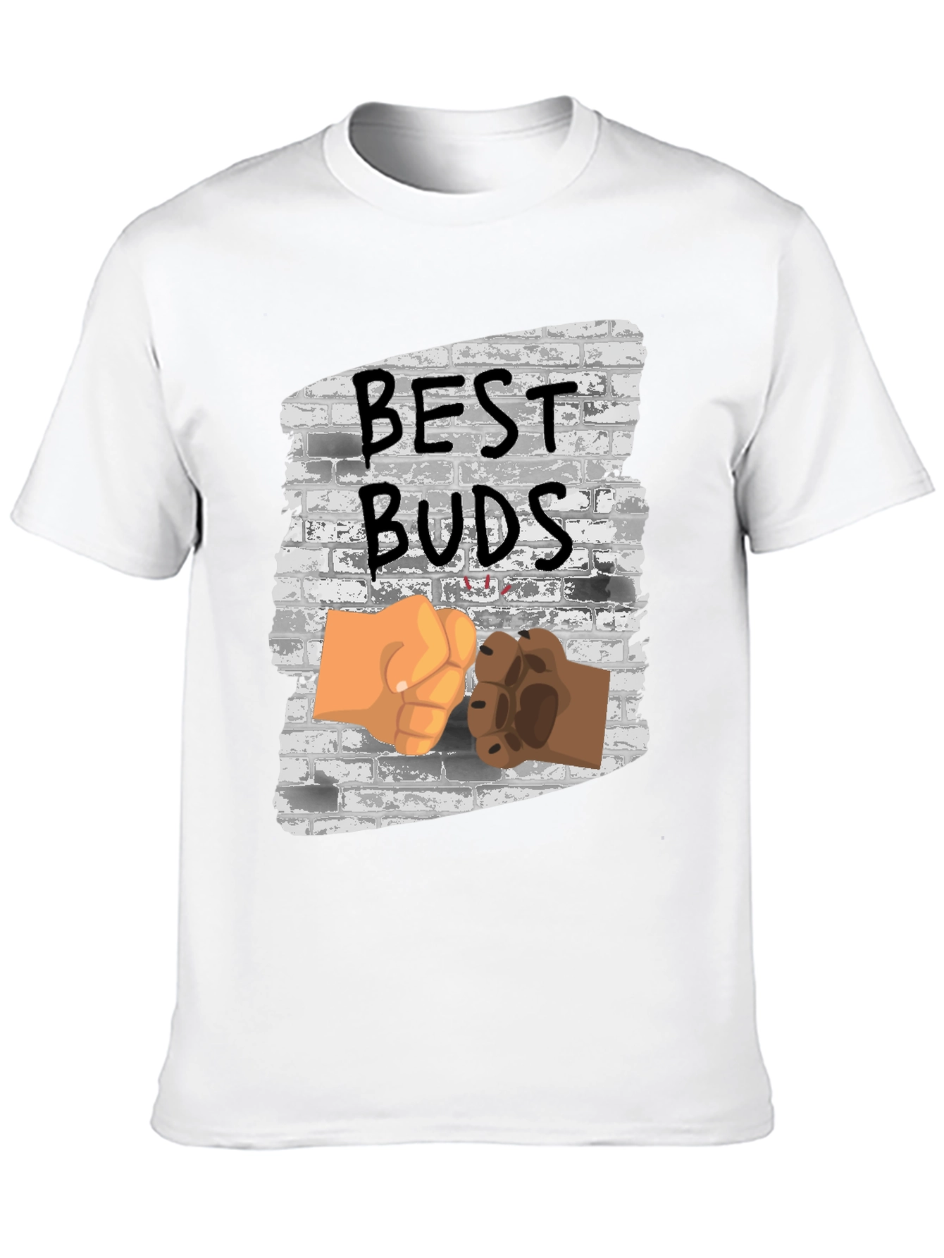 Best Buds T-Shirt: Human & Pet Friendship Tee