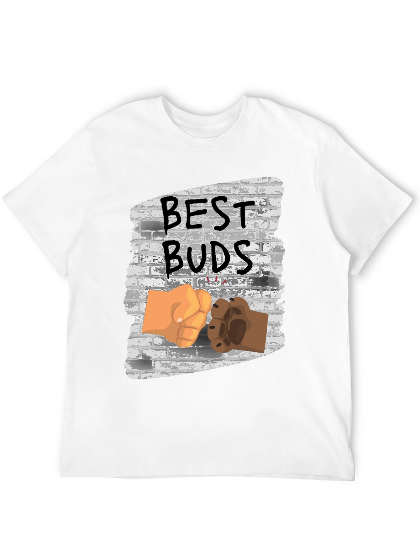 Best Buds T-Shirt: Human & Pet Friendship Tee