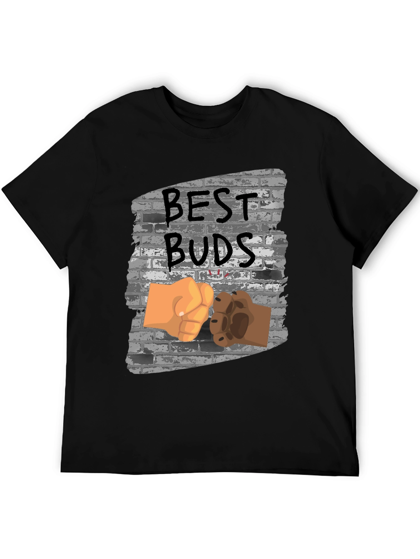Best Buds T-Shirt: Human & Pet Friendship Tee