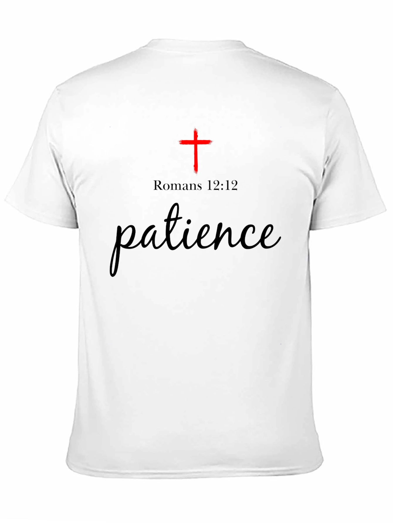 Faith-Based Patience Tee - Romans 12:12