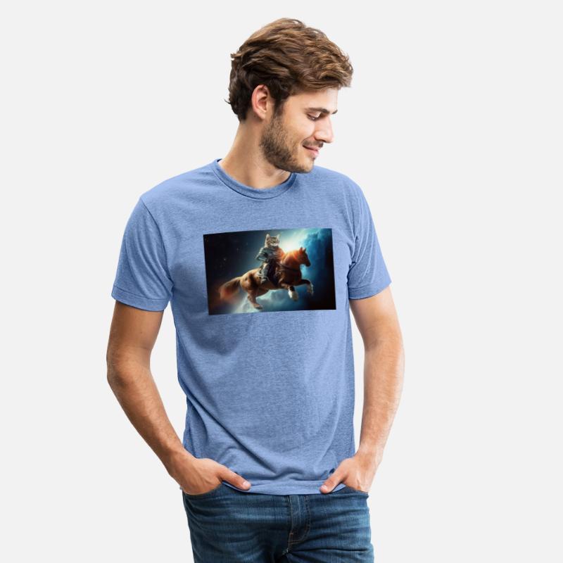 Tabby Cat Horse Rider