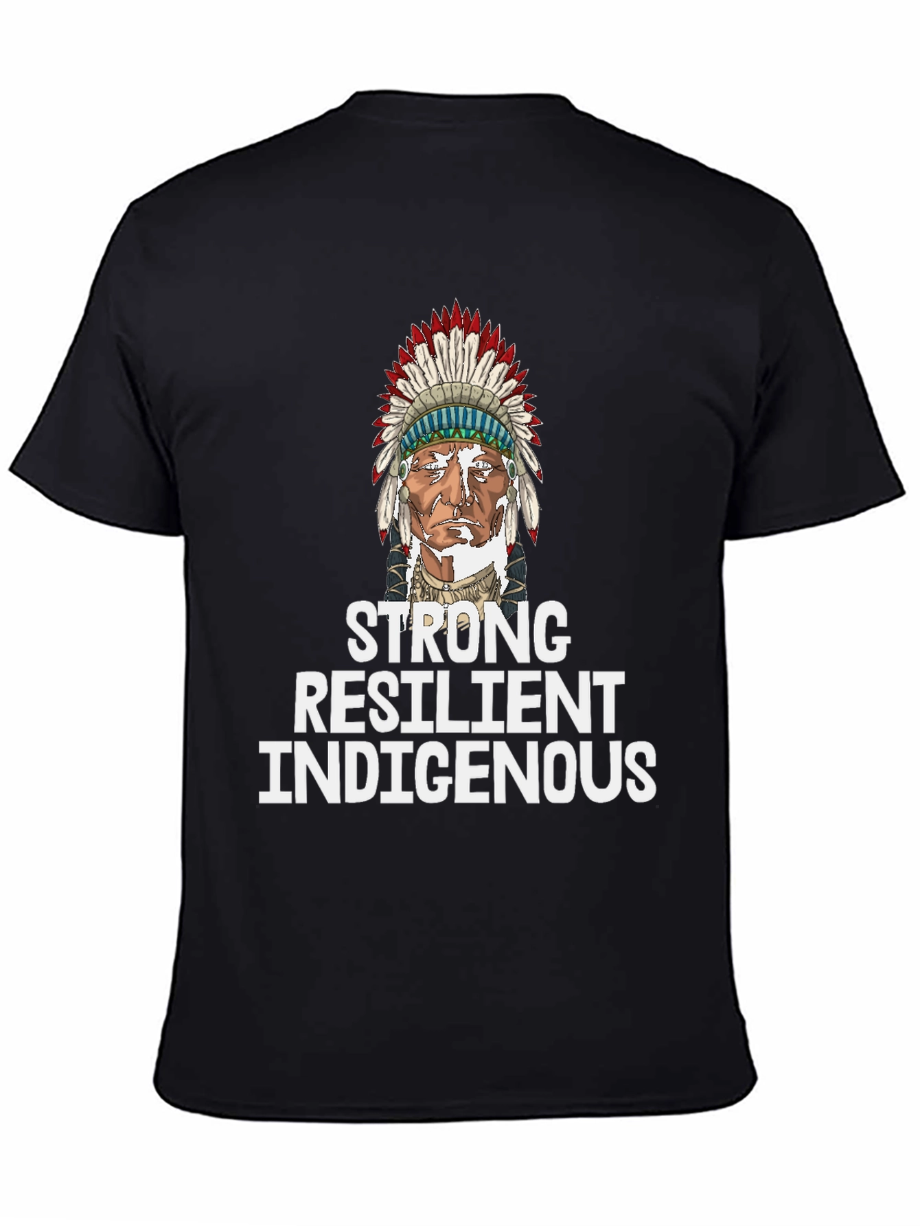 Strong Indigenous Graphic T-Shirt