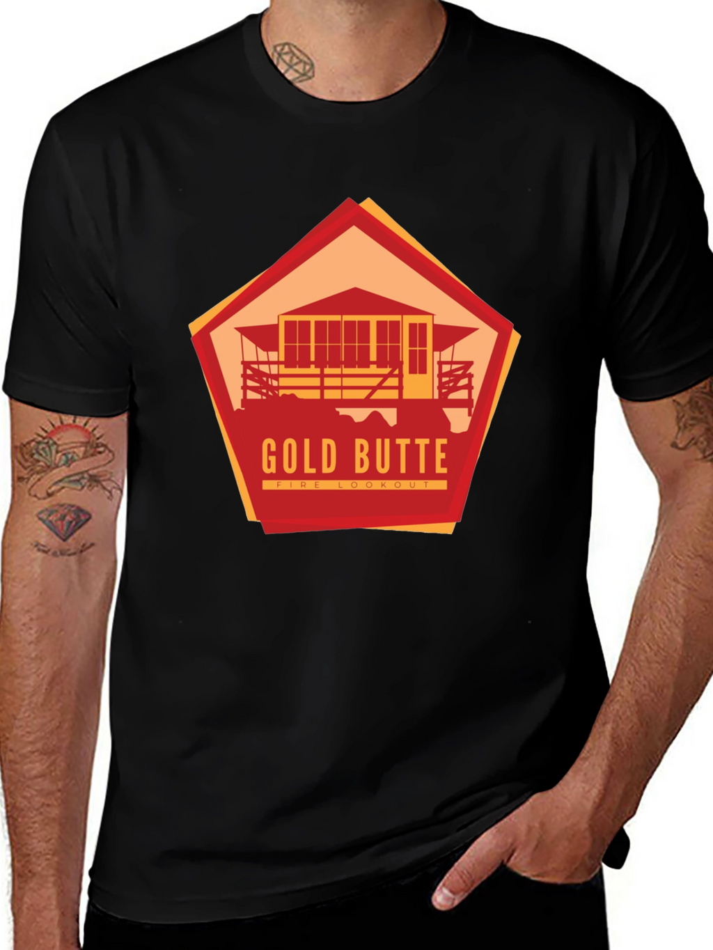 Gold Butte Fire Lookout Graphic Tee