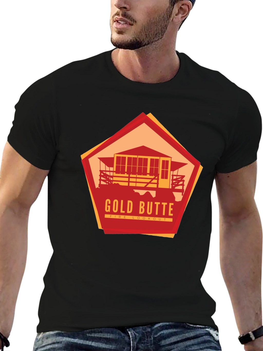Gold Butte Fire Lookout Graphic Tee