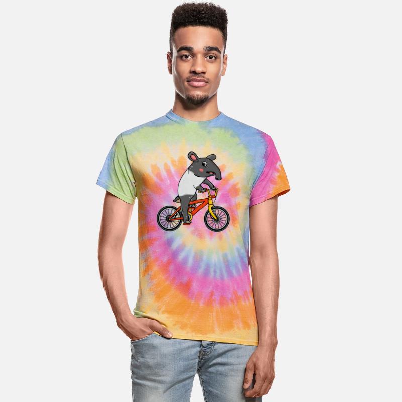 Tapir Riding Bicycle Gift Kids Bike Cute Tapir