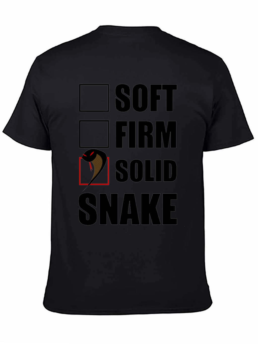 Solid Snake T-Shirt: Choose Your Style!