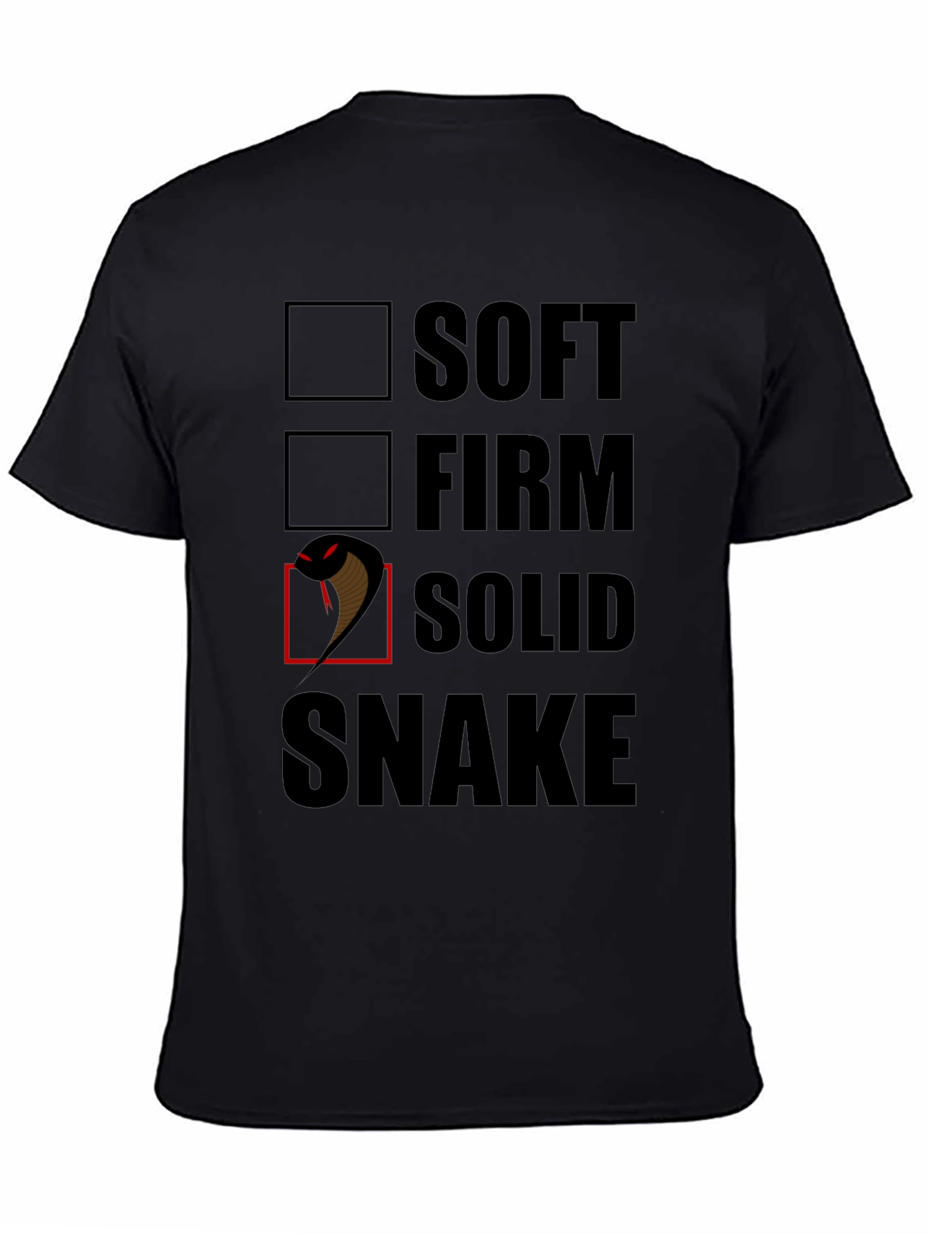 Solid Snake T-Shirt: Choose Your Style!