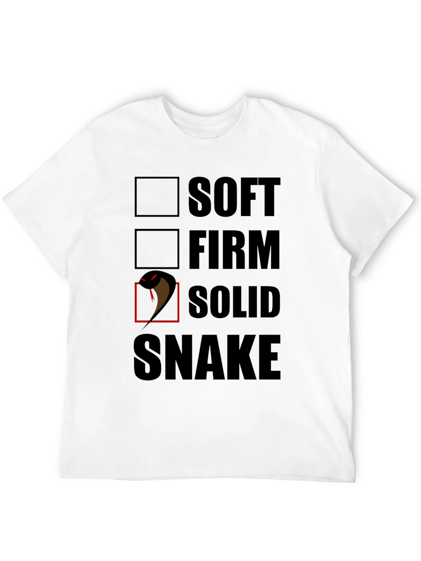 Solid Snake T-Shirt: Choose Your Style!