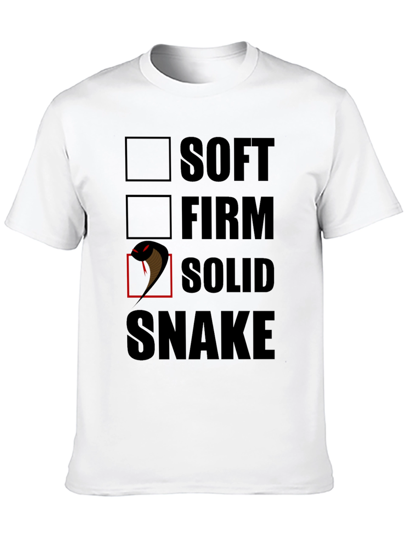 Solid Snake T-Shirt: Choose Your Style!