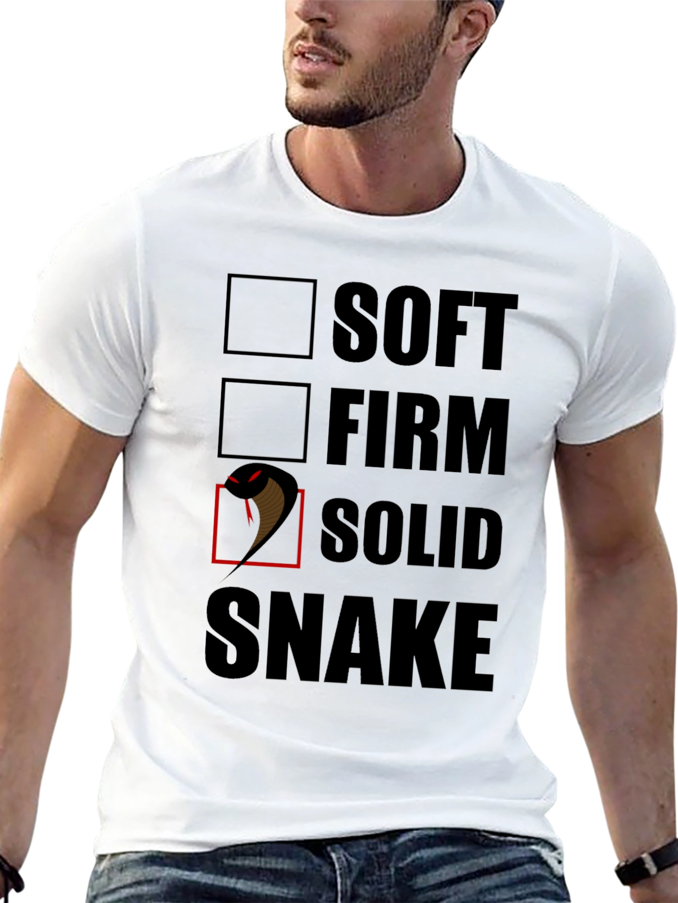 Solid Snake T-Shirt: Choose Your Style!