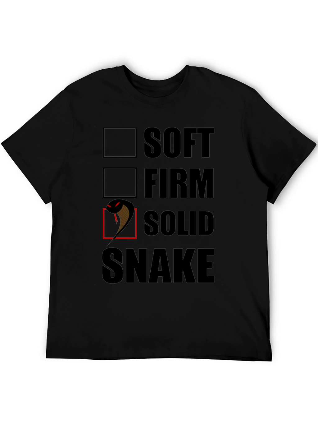 Solid Snake T-Shirt: Choose Your Style!