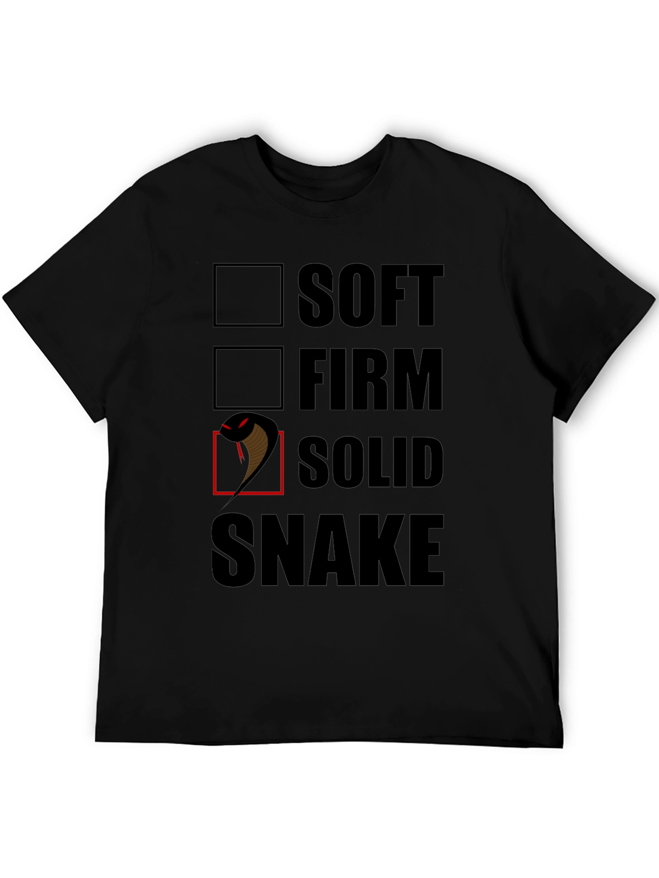 Solid Snake T-Shirt: Choose Your Style!