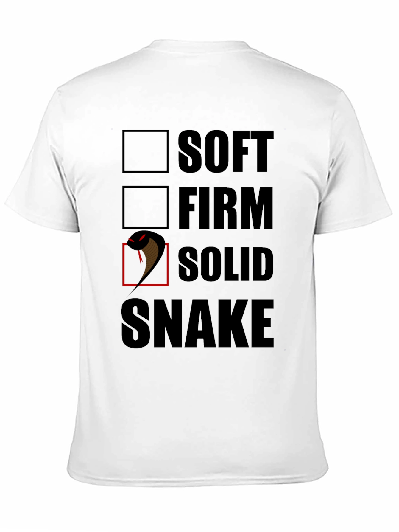 Solid Snake T-Shirt: Choose Your Style!