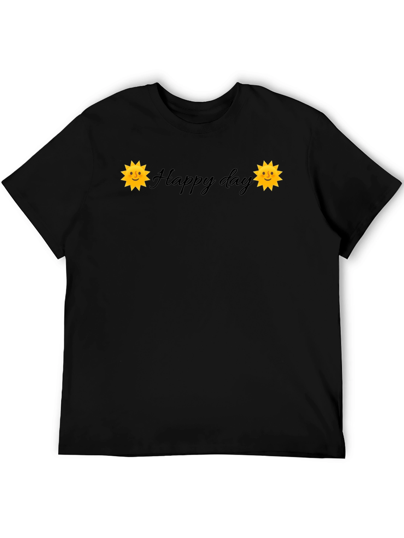 Happy Day Graphic Print T-Shirt