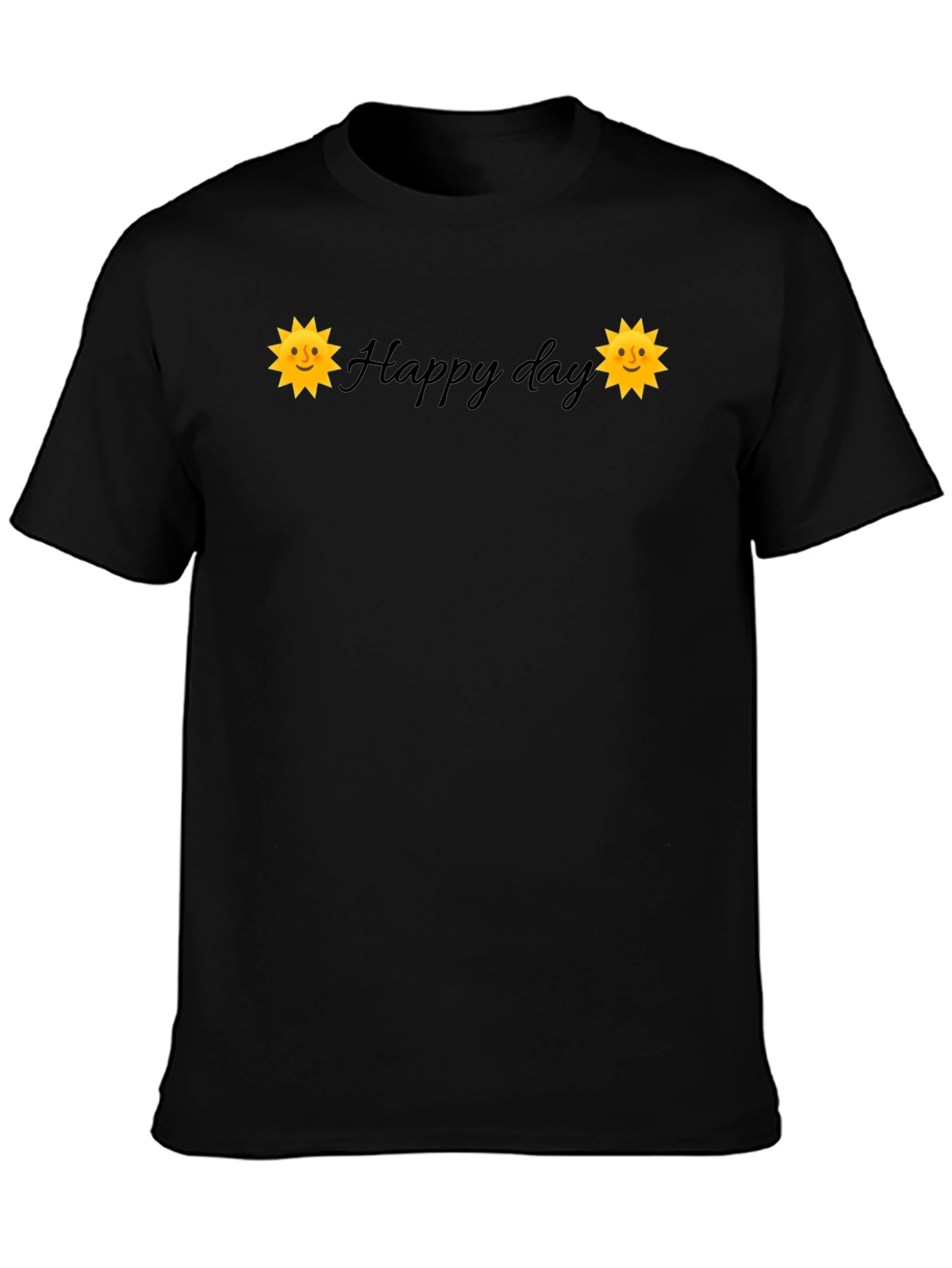 Happy Day Graphic Print T-Shirt