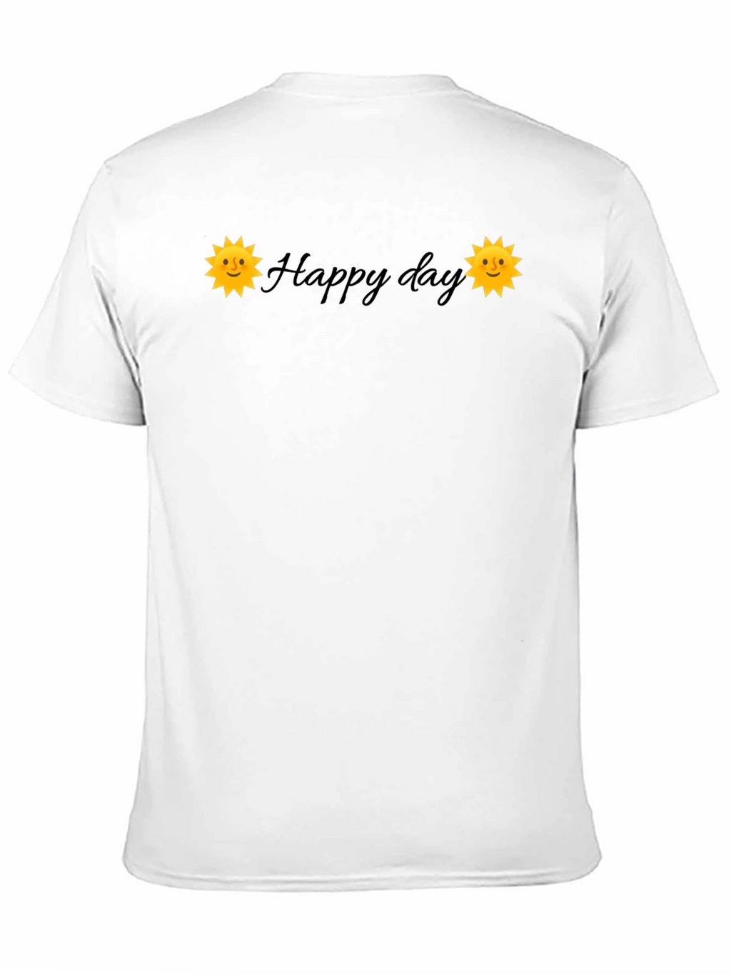 Happy Day Graphic Print T-Shirt