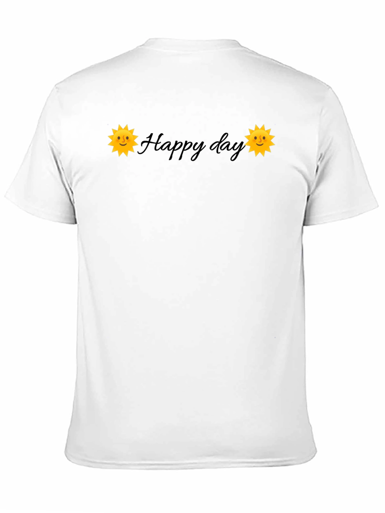 Happy Day Graphic Print T-Shirt