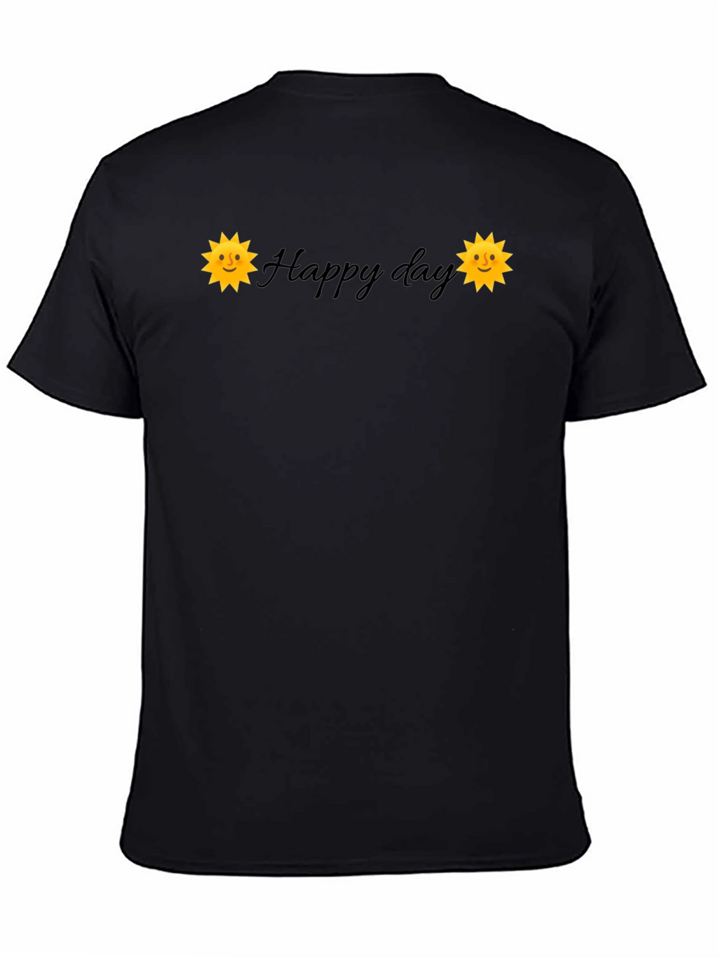 Happy Day Graphic Print T-Shirt